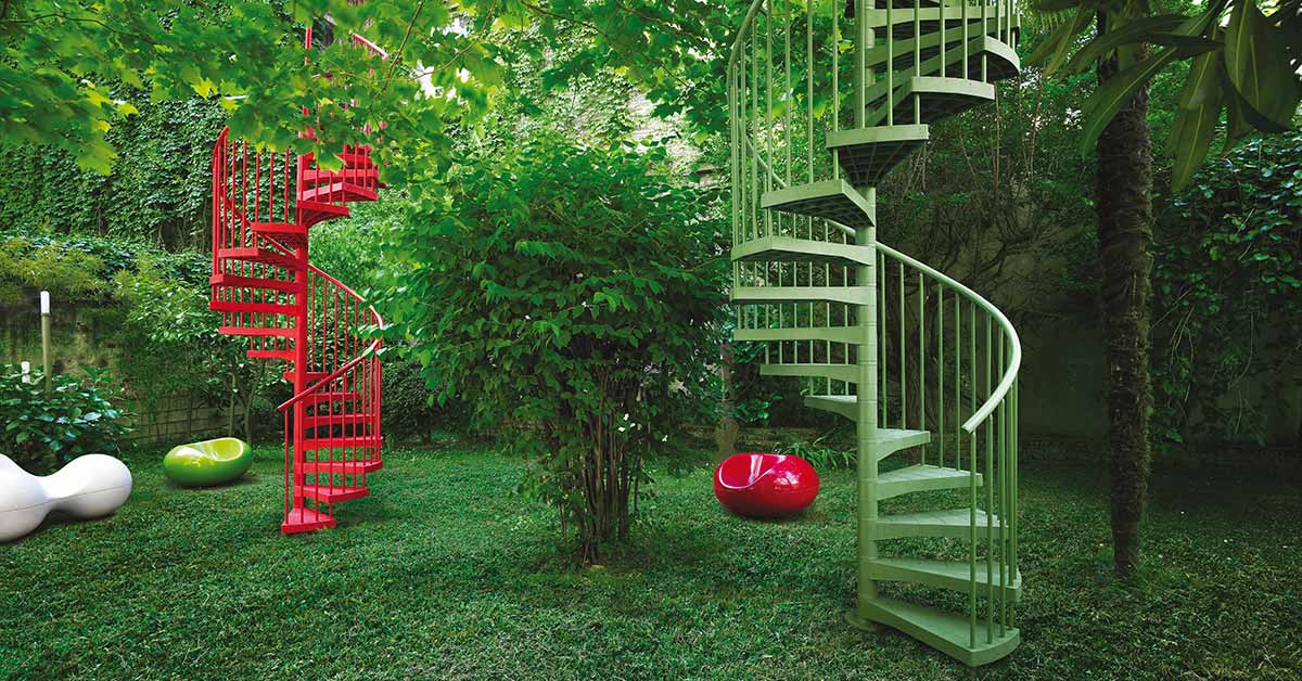 Scale Fontanot Techne realizzate con compound LATI ad alte prestazioni per garantire leggerezza, solidità e durabilità nel tempo