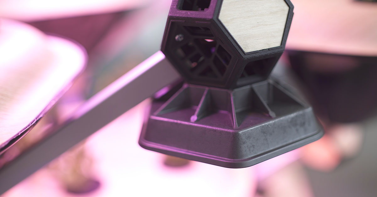 Living Farming Tree di Hexagro realizzato con materiali termicamente conduttivi LATI per l’agricoltura urbana sostenibile e il design modulare