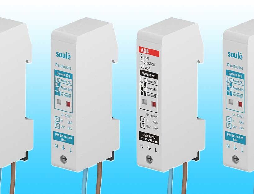 Dispositivi di protezione da sovratensioni (SPD) ABB realizzati con compound autoestinguenti LATI per garantire sicurezza e affidabilità elettrica