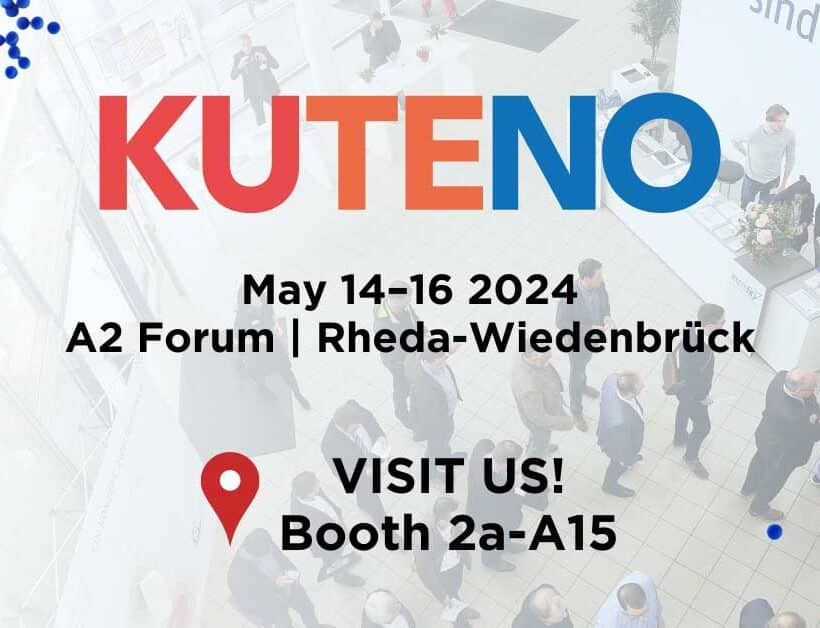 LATI stand at KUTENO 2024 featuring technical compounds for electronics, transportation, electric mobility, and sustainability