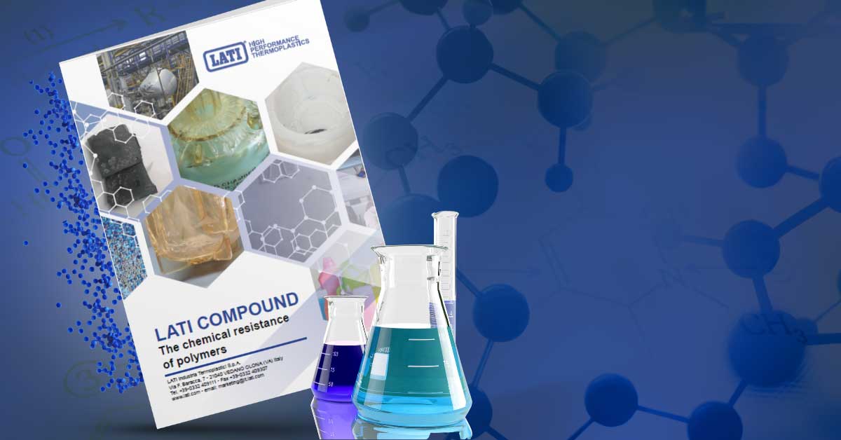 Resistenza chimica delle materie plastiche LATI per applicazioni industriali esposte a solventi, acidi e agenti aggressivi