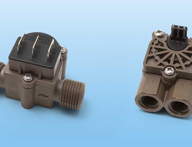 Misuratore di flusso ad alta precisione realizzato con il compound LARTON G/40 NAT 0169 F1 di LATI per garantire stabilità dimensionale e resistenza chimica