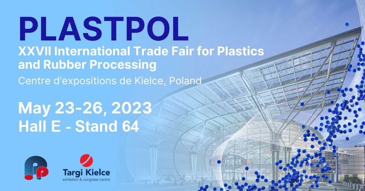 PLASTPOL 2023 fair banner