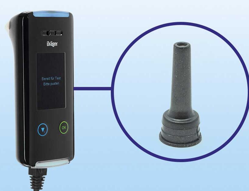 Dispositivi di sicurezza e respirazione Dräger realizzati con compound tecnici LATI per garantire resistenza, affidabilità e sicurezza in ambito medicale e industriale