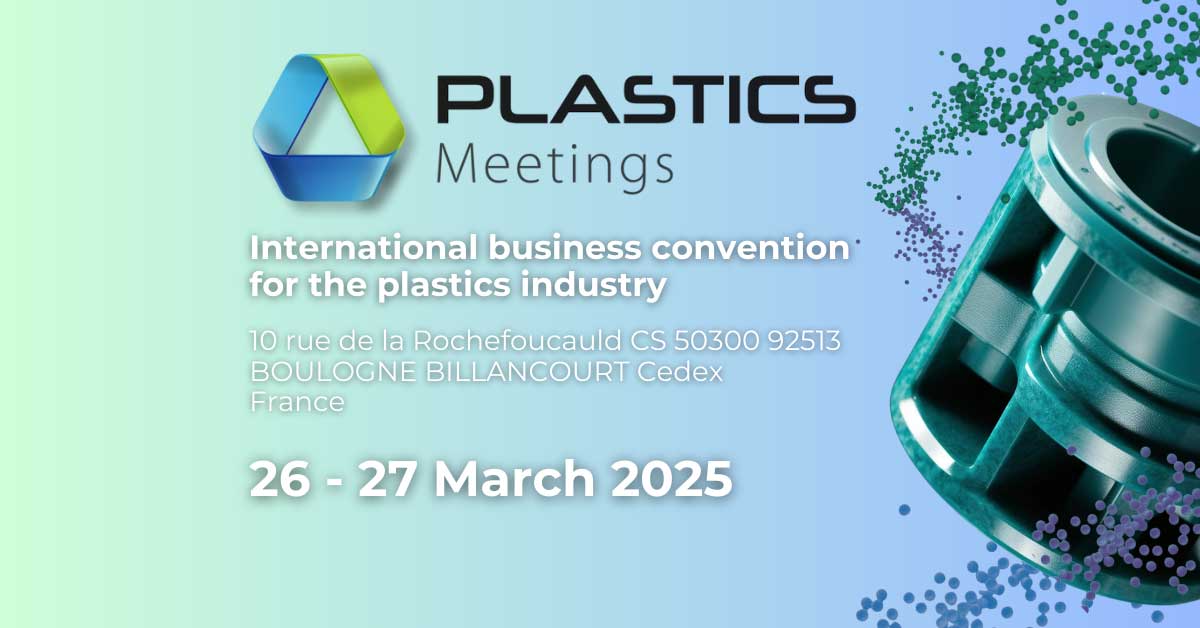Stand e partecipanti al Plastics Meetings 2025 a Lione, convention internazionale per l’industria delle materie plastiche