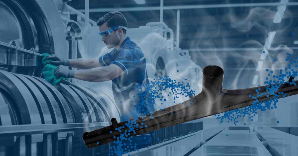 Componenti in poliammide rinforzata LATI utilizzati negli aspiratori Gisowatt come sostituto leggero e resistente dell’alluminio