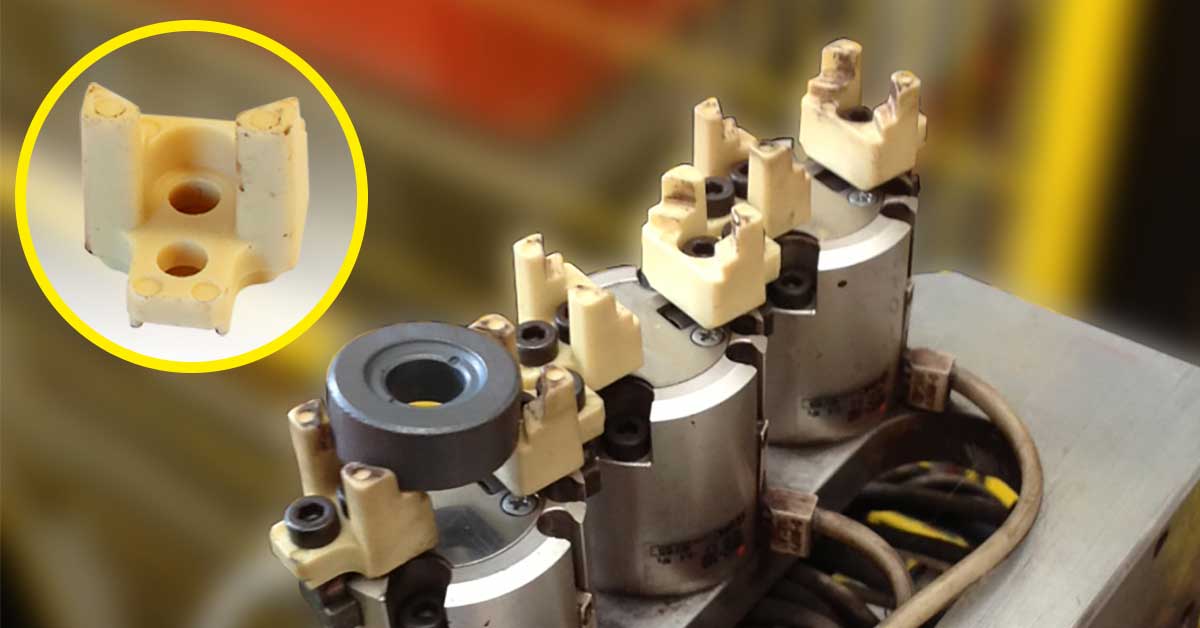 Componenti Saroplast realizzati con compound LATI ad alte prestazioni per applicazioni tecniche, sostenibili e di precisione