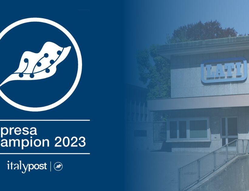 LATI awarded as a Champion Company for growth, innovation, and solidity in the thermoplastic compounds sector