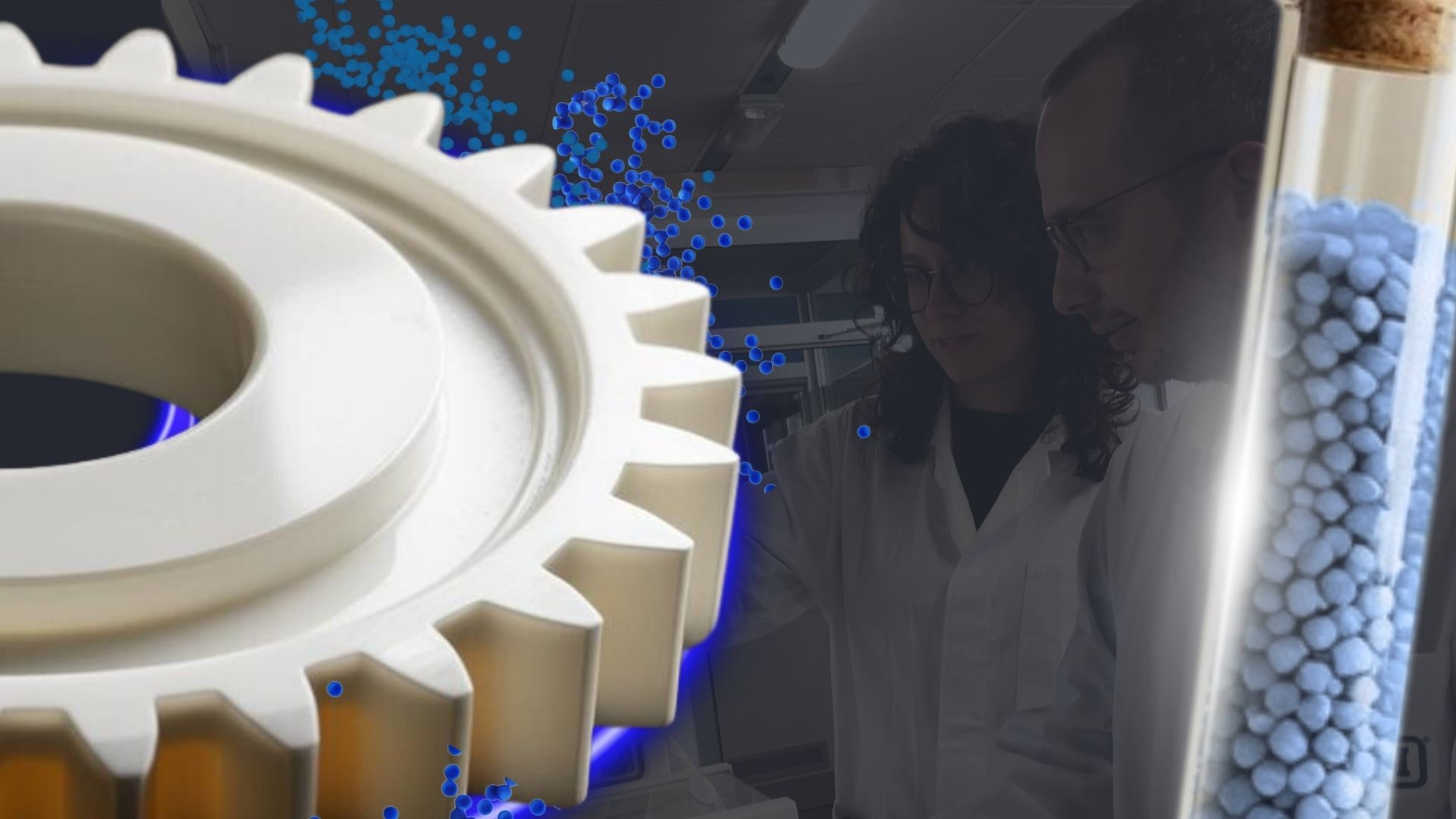 Selbstschmierende thermoplastische Materialien