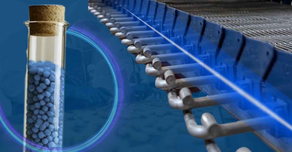 Nastri trasportatori alimentari sicuri grazie ai compound LATI rilevabili