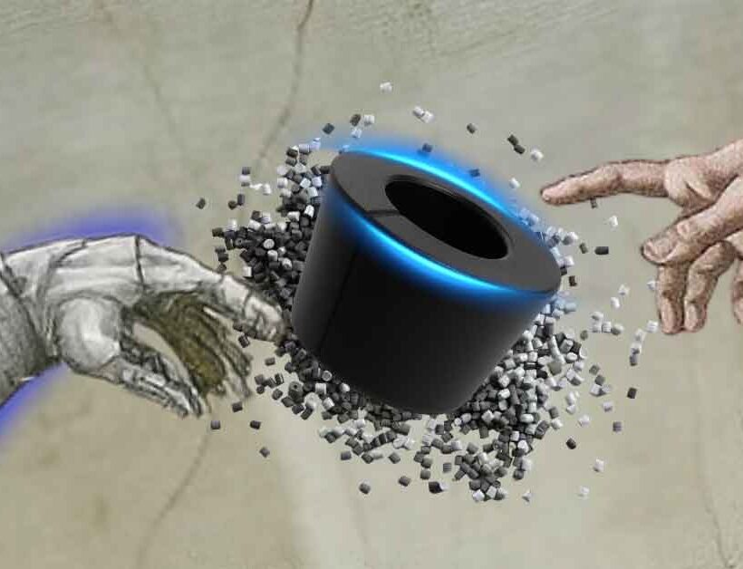 Campione ottobock fatto con materiali LATI per perfezionare le sue soluzioni ortopediche